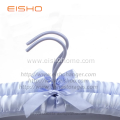 EISHO Purple Satin Padded Silk Hanger